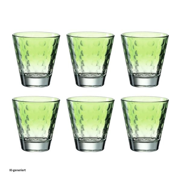 Produktbild: Leonardo Trinkglas 215 ml, 6er Optic Trinkglas 215 ml, 6er Optic