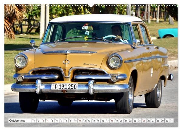 Produktbild: DODGE - Auto-Legenden der 50er Jahre (Wandkalender 2026 DIN A2 quer), CALVENDO Monatskalender