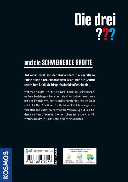 Produktbild: Die drei ??? und die schweigende Grotte