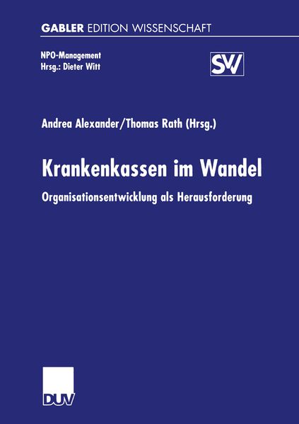 Produktbild: Krankenkassen im Wandel