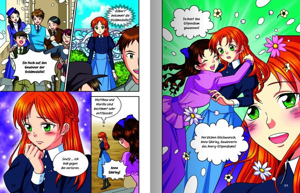 Produktbild: MANHWA &ndash; Klassiker f&uuml;r Kids &ndash; Anne auf Green Gables