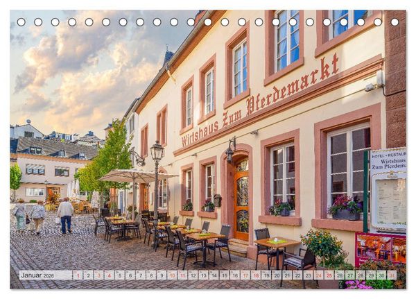 Produktbild: Saarburg Impressionen (Tischkalender 2026 DIN A5 quer), CALVENDO Monatskalender
