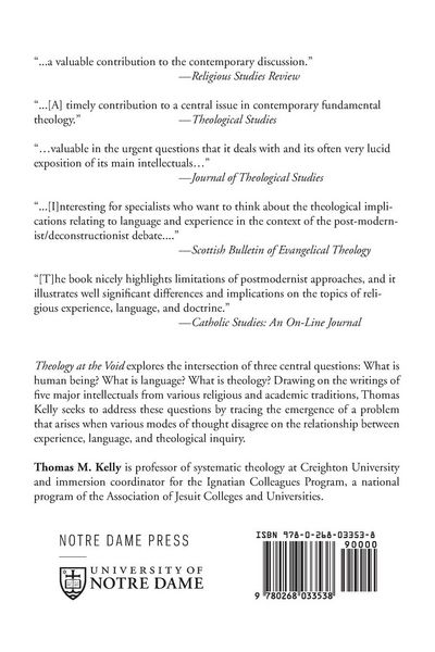 Produktbild: Theology At The Void