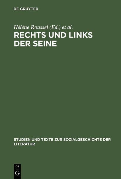 Produktbild: Rechts und links der Seine