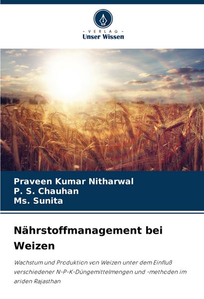 Produktbild: N&auml;hrstoffmanagement bei Weizen