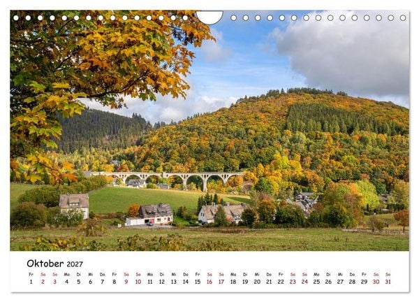 Produktbild: Heimat Entdecken: Sauerland (Wandkalender 2027 DIN A4 quer), CALVENDO Monatskalender