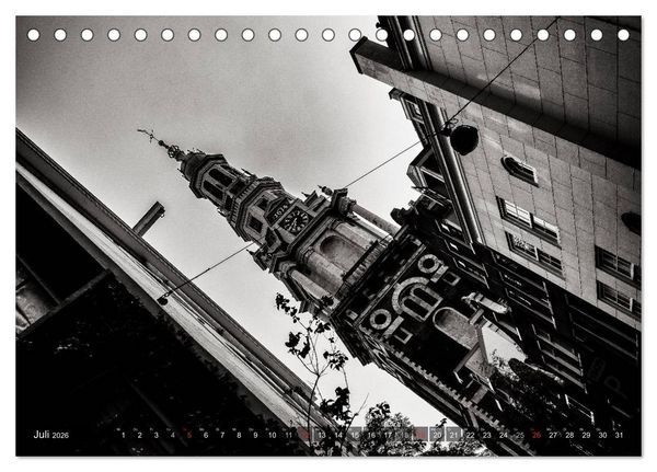 Produktbild: Ein Blick auf Amsterdam (Tischkalender 2026 DIN A5 quer), CALVENDO Monatskalender