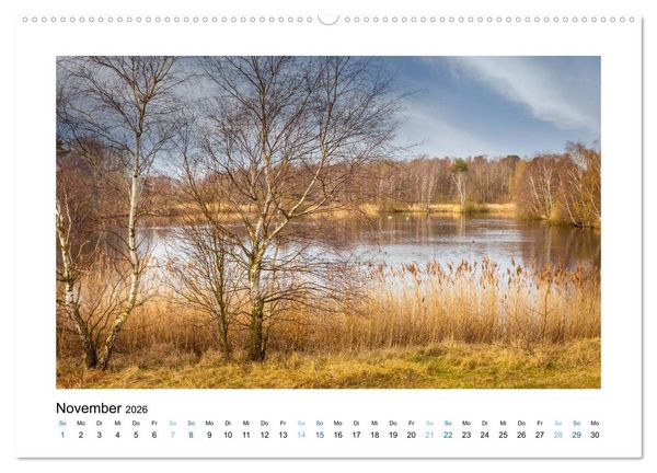 Produktbild: Fischland - Dar&szlig; - Zingst: Zwischen Meer und Bodden (hochwertiger Premium Wandkalender 2026 DIN A2 quer), Kunstdruck in Hochglanz