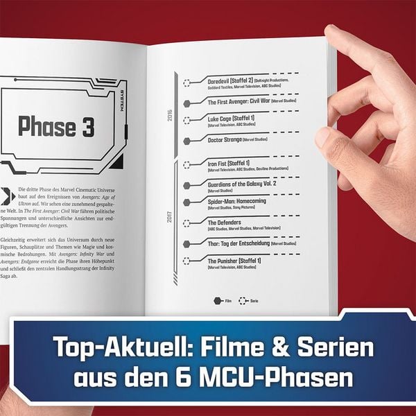 Produktbild: Das ultimative unn&uuml;tze Wissen f&uuml;r Marvel-Fans &ndash; Die inoffizielle Sammlung zum MCU