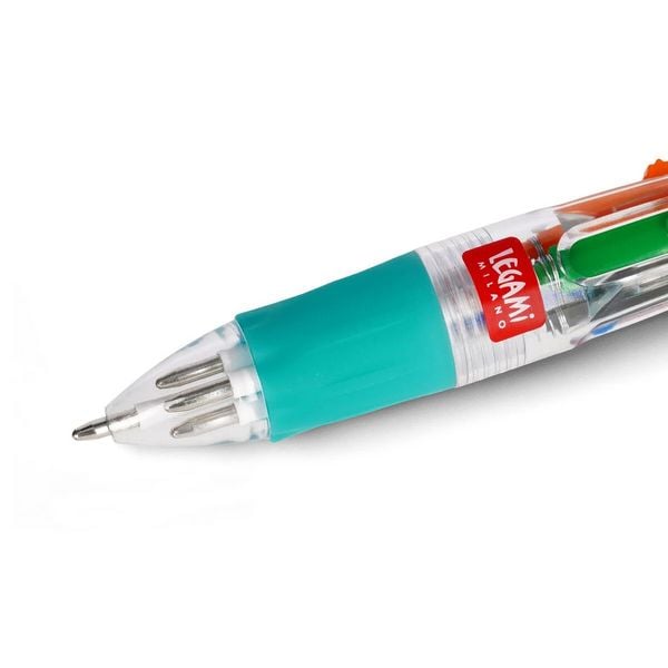 Produktbild: Legami Mini-Kugelschreiber mit 4 Farben - Magic Rainbow