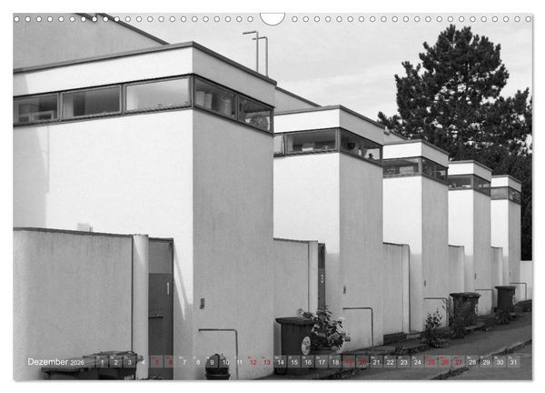 Produktbild: Die Weissenhof - Siedlung (Wandkalender 2026 DIN A3 quer), CALVENDO Monatskalender