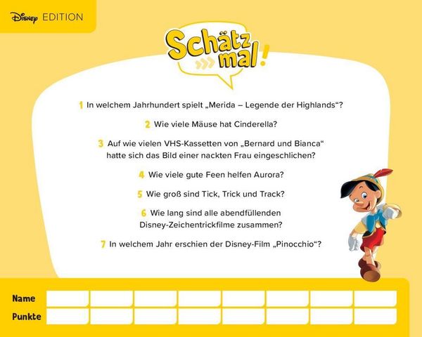 Produktbild: Sch&auml;tz mal! Disney Edition
