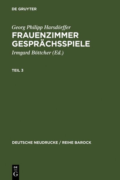 Produktbild: Frauenzimmer Gespr&auml;chsspiele Teil 3