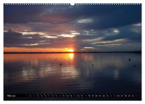 Produktbild: Am sch&ouml;nen Chiemsee (Wandkalender 2026 DIN A2 quer), CALVENDO Monatskalender
