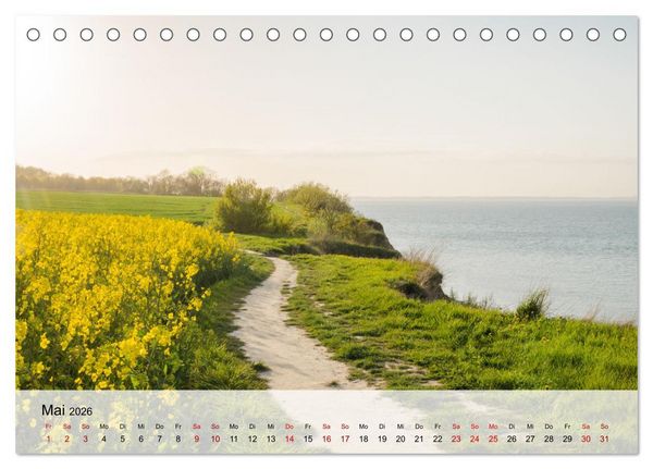 Produktbild: Schwedeneck Natur und Meer (Tischkalender 2026 DIN A5 quer), CALVENDO Monatskalender