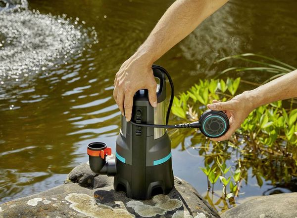 Produktbild: GARDENA 09046-61 25000 Schmutzwasser-Tauchpumpe 25.000 l/h 11m