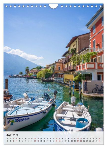 Produktbild: Limone sul Garda - Perle am Westufer des Gardasees (Wandkalender 2027 DIN A4 hoch), CALVENDO Monatskalender