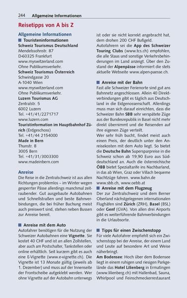 TRESCHER Reiseführer Zentralschweiz
