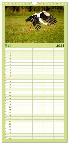 Produktbild: Familienplaner 2026 - Das Baltikum - Unterwegs in faszinierenden Kulturlandschaften mit 5 Spalten (Wandkalender, 21 x 45 cm) CALVENDO