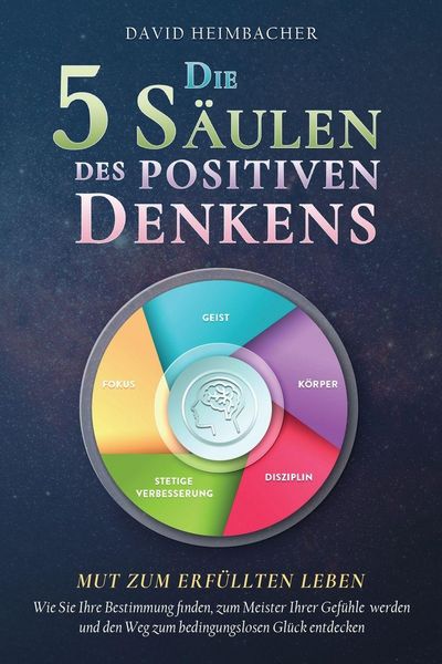 Produktbild: Die 5 S&auml;ulen des positiven Denkens - Mut zum erf&uuml;llten Leben
