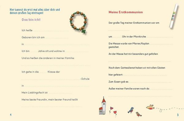 Produktbild: Mein ganz besonderer Tag - Das Erstkommunion Erinnerungsalbum