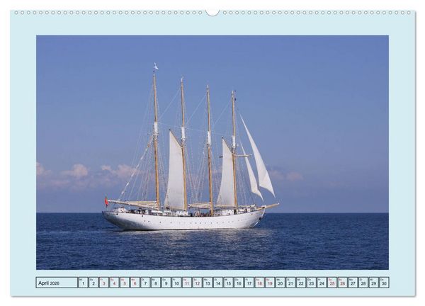 Produktbild: Segelschulschiffe aus aller Welt (hochwertiger Premium Wandkalender 2026 DIN A2 quer), Kunstdruck in Hochglanz