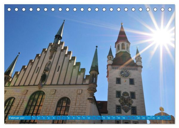 Produktbild: Wo Bayern am sch&ouml;nsten ist (Tischkalender 2027 DIN A5 quer), CALVENDO Monatskalender
