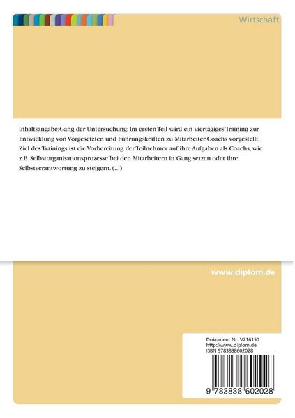 Produktbild: Der Vorgesetzte als Coach