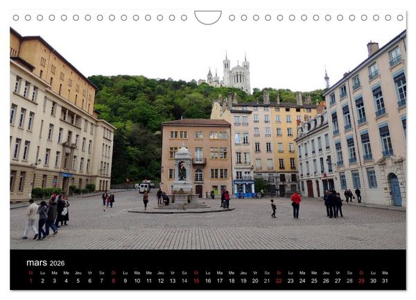 Produktbild: Tout simplement Lyon (Calendrier mural 2026 DIN A4 vertical), CALVENDO calendrier mensuel