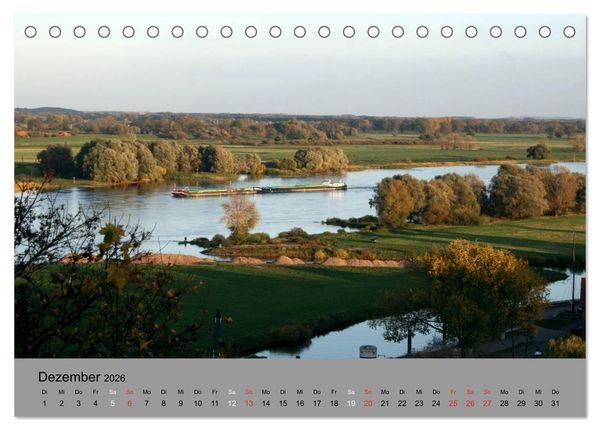 Produktbild: Hitzacker - Impressionen zwischen Elbe und Jeetzel (Tischkalender 2026 DIN A5 quer), CALVENDO Monatskalender