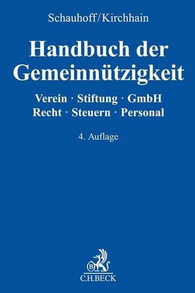 Produktbild: Handbuch der Gemeinn&uuml;tzigkeit
