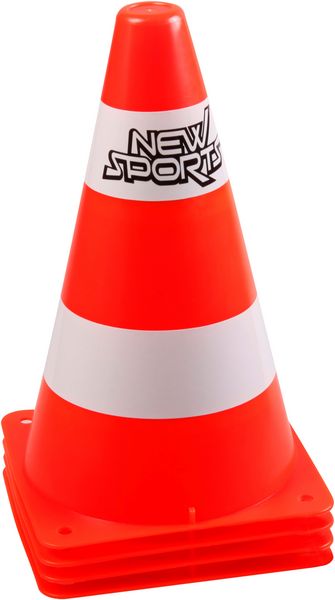 Produktbild: New Sports Pylonenset, 4 St&uuml;ck, H&ouml;he ca. 26 cm