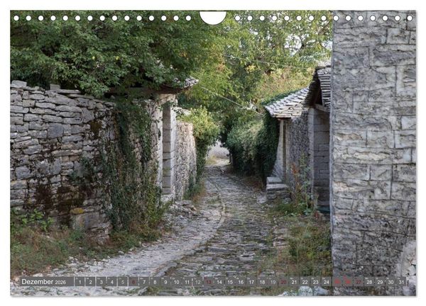 Produktbild: Griechenland 2026 - Zagorochoria und Vikos-Schlucht (Wandkalender 2026 DIN A4 quer), CALVENDO Monatskalender