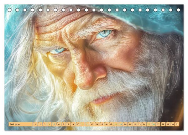 Produktbild: Mystik - Wo das Wundervolle beginnt (Tischkalender 2026 DIN A5 quer), CALVENDO Monatskalender