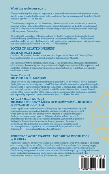 Produktbild: The Finance of International Business.