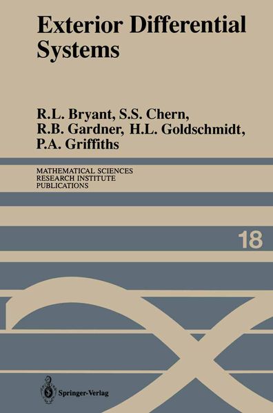 Produktbild: Exterior Differential Systems