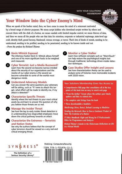 Produktbild: Cyber Adversary Characterization