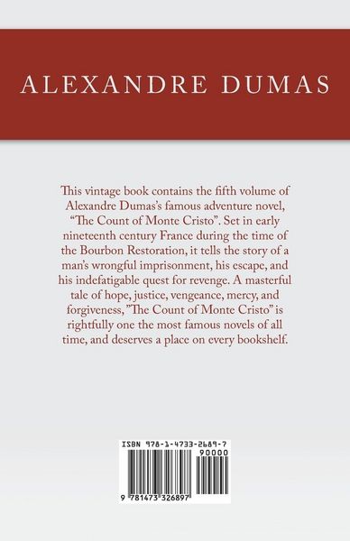 Produktbild: The Count of Monte Cristo - Vol V. (In Five Volumes)