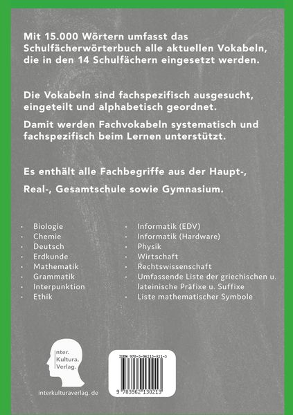 Produktbild: Interkultura Sch&uuml;lerw&ouml;rterbuch Deutsch-Persisch/Dari