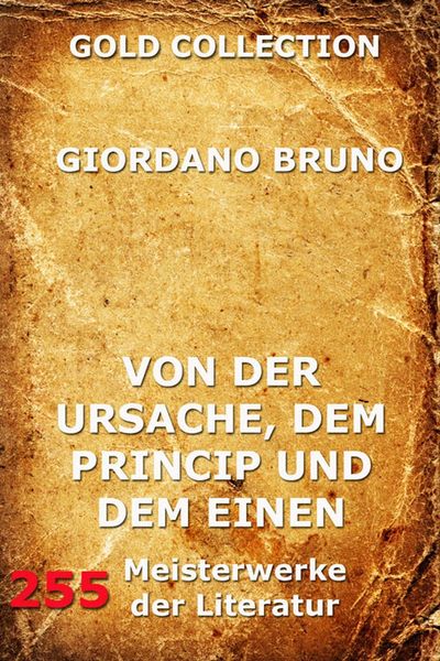 Produktbild: Von der Ursache, dem Princip und dem Einen