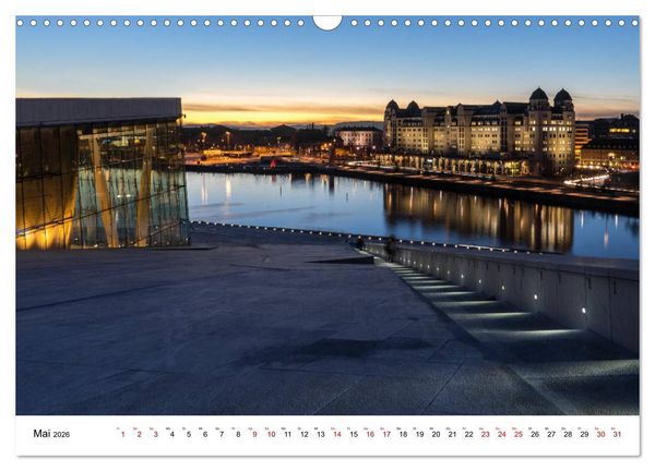 Produktbild: Opera Oslo (Wandkalender 2026 DIN A3 quer), CALVENDO Monatskalender