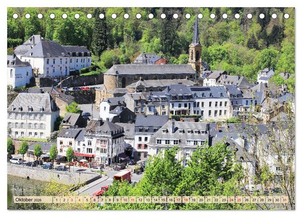 Produktbild: Unterwegs in den belgischen Ardennen (Tischkalender 2026 DIN A5 quer), CALVENDO Monatskalender