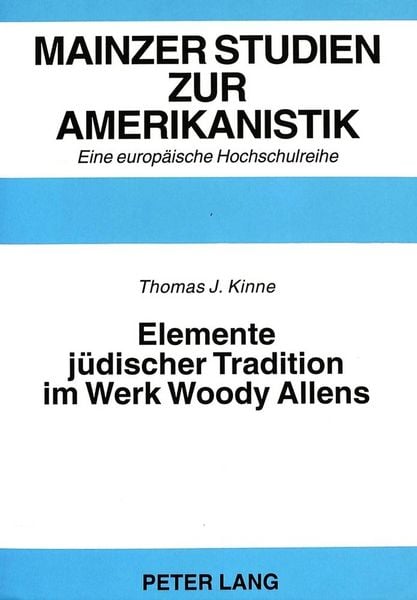 Produktbild: Elemente j&uuml;discher Tradition im Werk Woody Allens