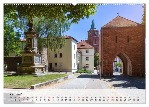 Produktbild: Bernau bei Berlin. Ein Jahr in Bildern (hochwertiger Premium Wandkalender 2027 DIN A2 quer), Kunstdruck in Hochglanz