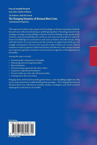Produktbild: The Changing Dynamics of Bisexual Men's Lives