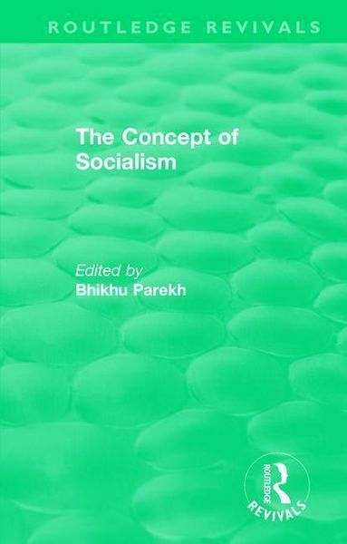Produktbild: Parekh, B: : The Concept of Socialism (1975)