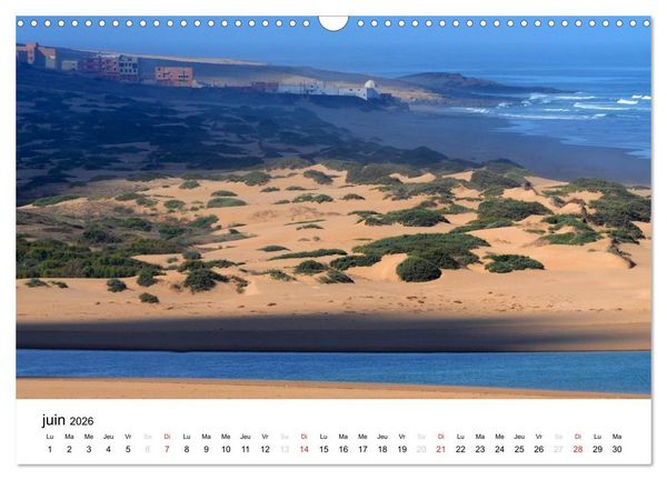 Produktbild: Maroc Au fil de l'eau (Calendrier mural 2026 DIN A3 vertical), CALVENDO calendrier mensuel