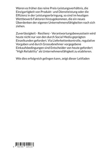 Produktbild: Wettbewerbsfaktor Zuverl&auml;ssigkeit