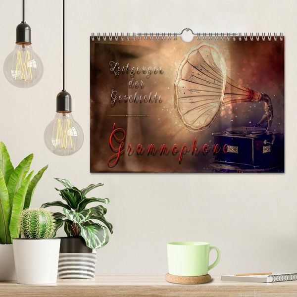 Produktbild: Grammophone - Zeitzeugen der Geschichte (Wandkalender 2026 DIN A4 quer), CALVENDO Monatskalender