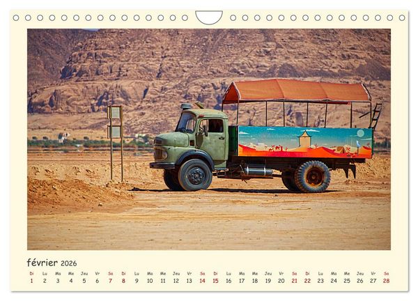 Produktbild: Jordanie - impressions de paysages et d'h&eacute;ritages (Calendrier mural 2026 DIN A4 vertical), CALVENDO calendrier mensuel